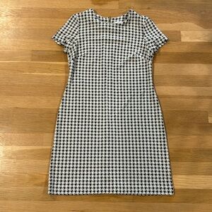 Houndstooth Calvin Klein Dress